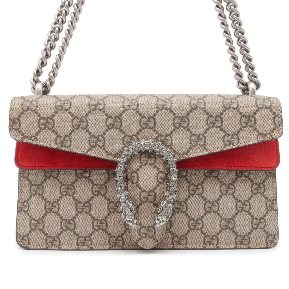 Gucci Chain Shoulder Bag Dionysus Velvet